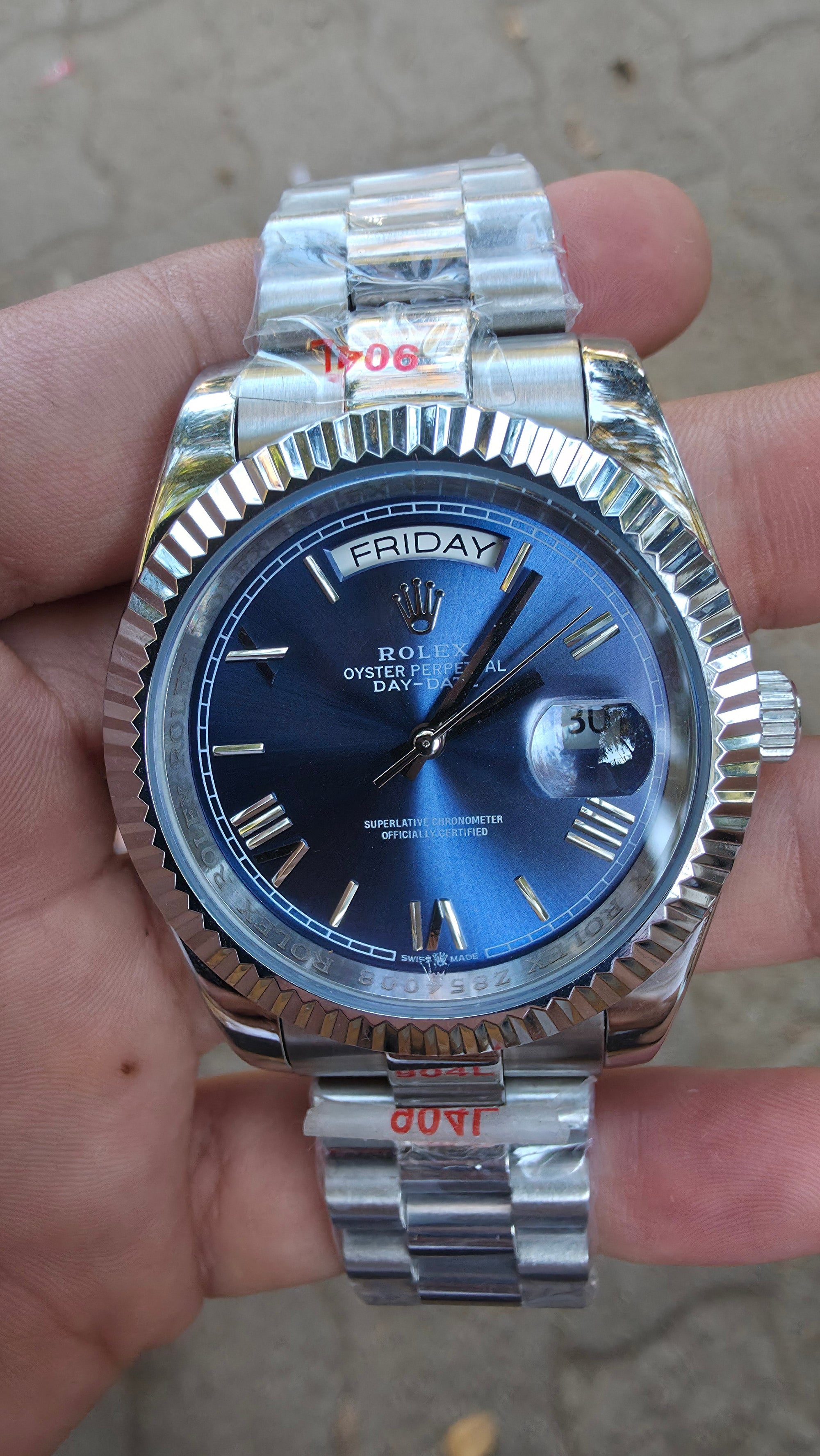 DAYDATE BLUE DIAL