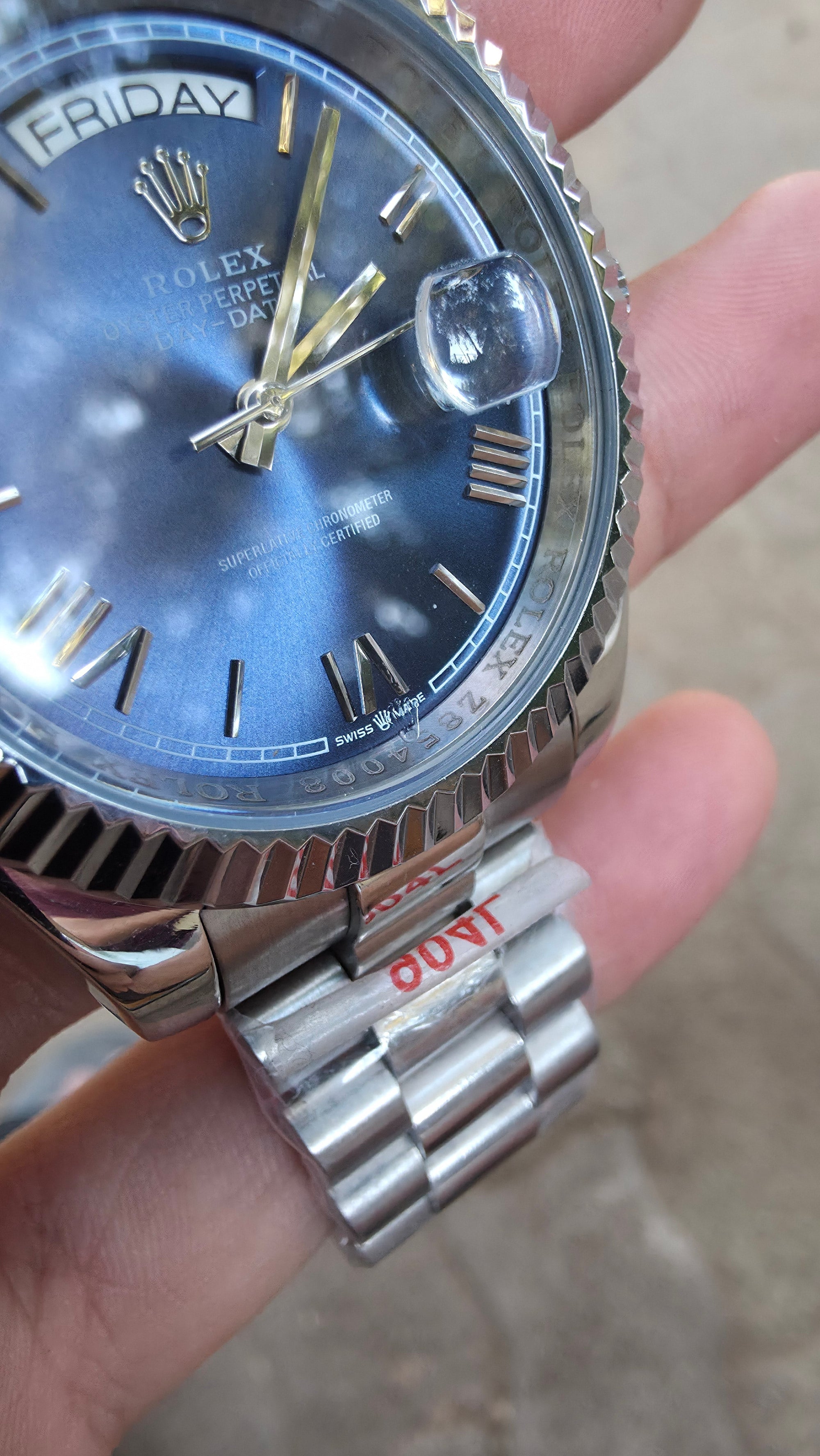 DAYDATE BLUE DIAL