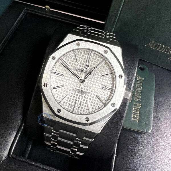 Silver dial