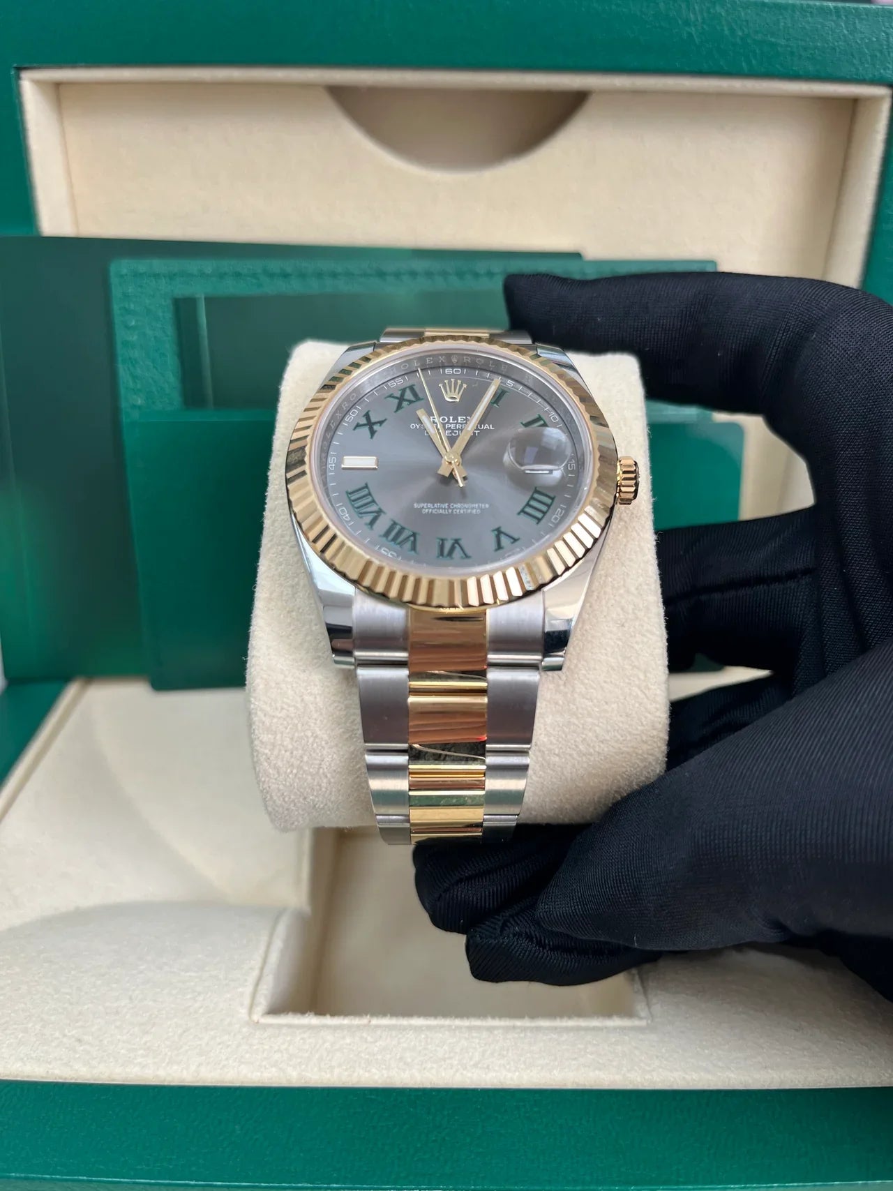 Datejust Wimbledon Yellow Gold