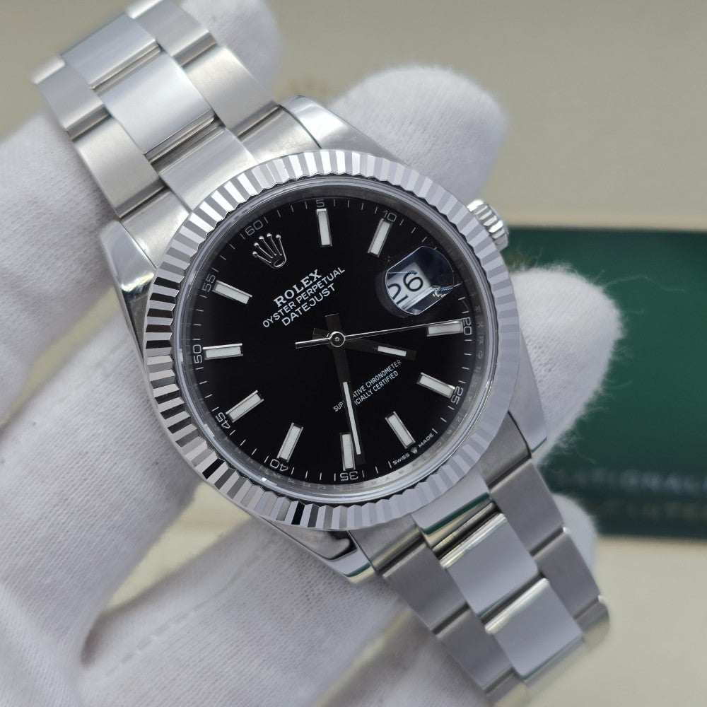 DATEJUST BLACK DIAL