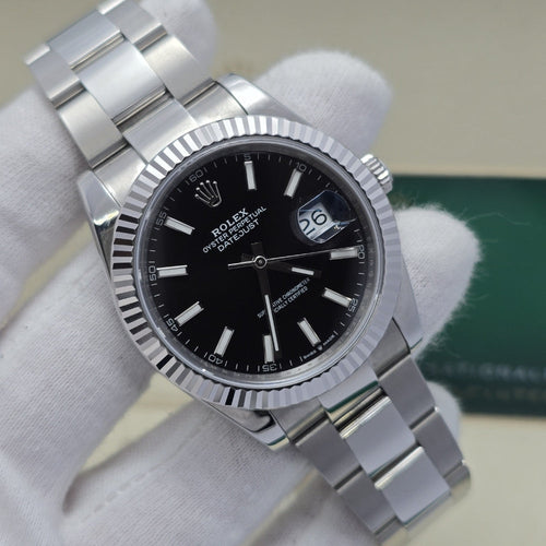DATEJUST BLACK DIAL