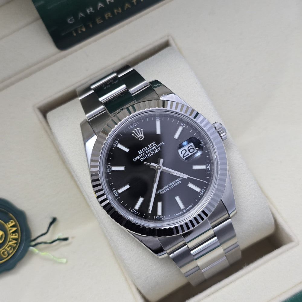 DATEJUST BLACK DIAL