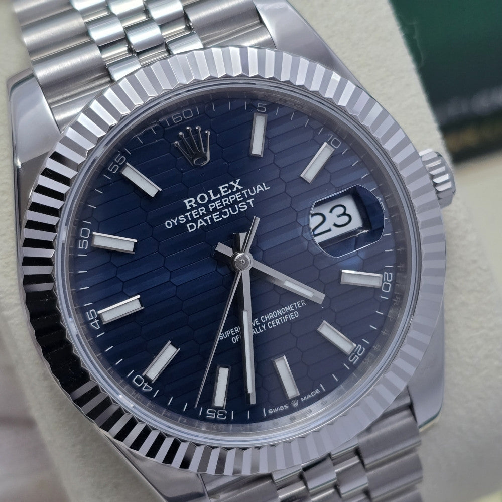 DATEJUST BLUE MOTIF