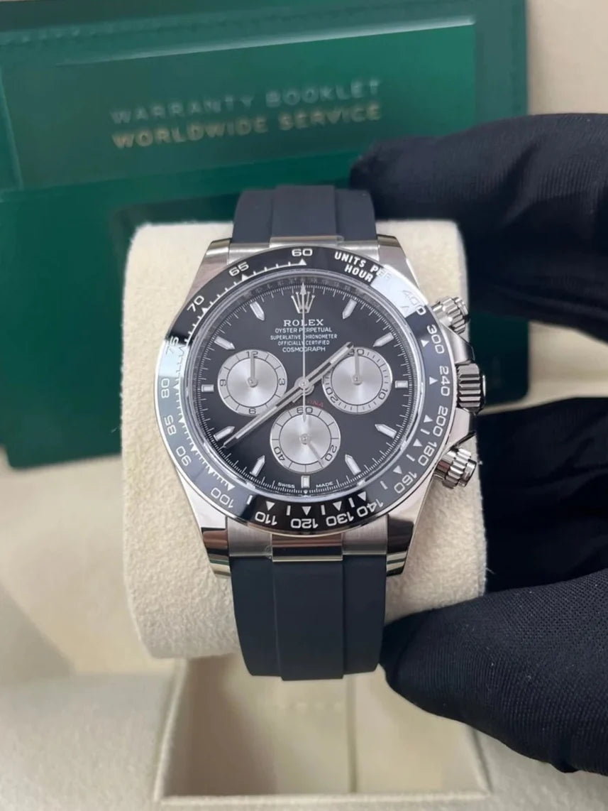 DAYTONA BLACK Oysterflex strap